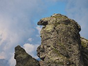 46 L'imponente cima rocciosa del Ponteranica occ.